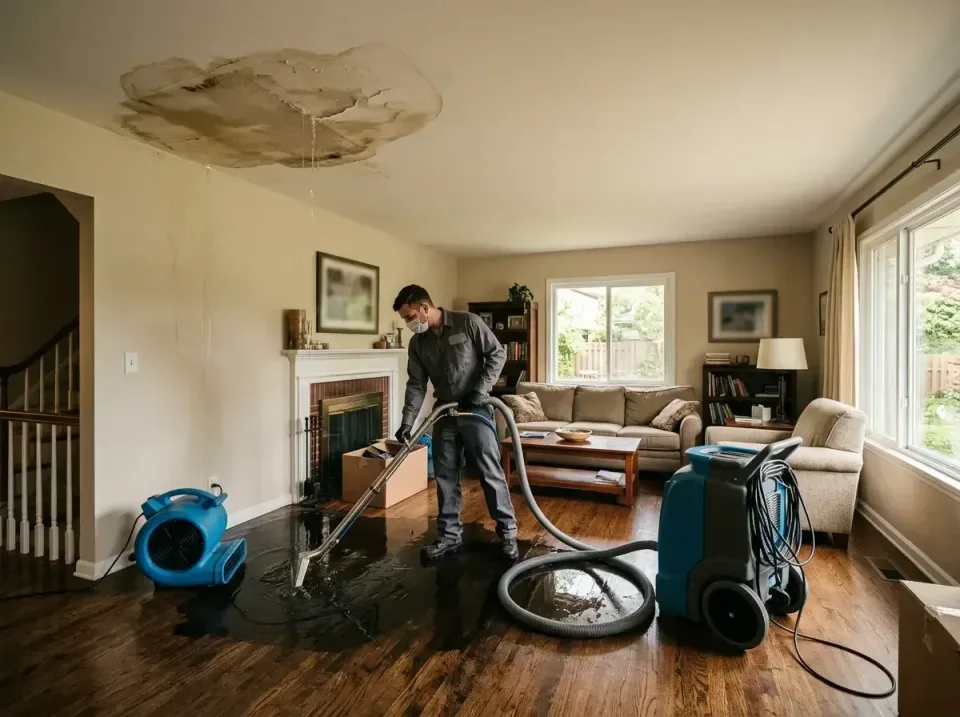 attic-pipe-burst-ceiling-drip-008 — frequently asked questions, Water Damage Restoration & Carpet Care in Wyoming